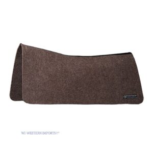 Comfort Saddle Fit extradunne vilten westernpad